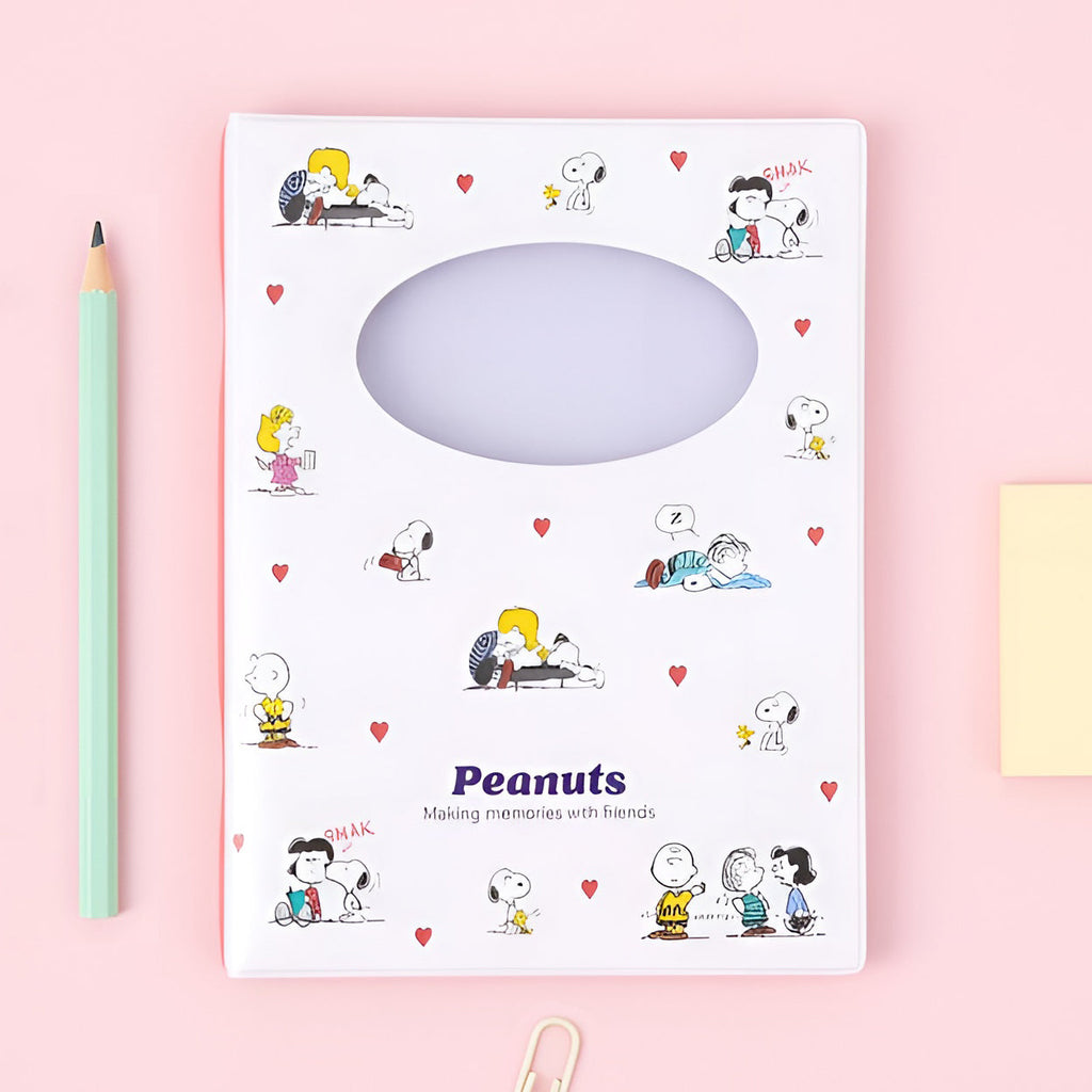 Sun-Star Peanuts Snoopy Notepad - Light Pink - Limited Edition