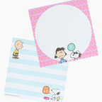 Sun-Star Peanuts Snoopy Square Memo Pad - Beige - New Limited Edition
