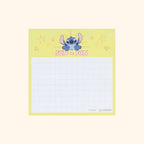 Sun-Star & Disney Stitch Memo Pad - Limited Summer Edition - Beach, Love & Ice Cream