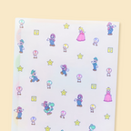 Sun-Star & Nintendo Super Mario Folder With Dividers - Mikata - Limited Edition