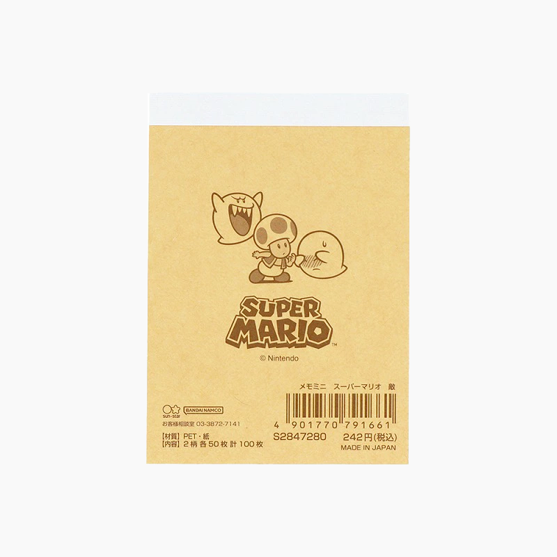 Sun-Star & Nintendo Super Mario Memo Pad - Limited Edition - Teki
