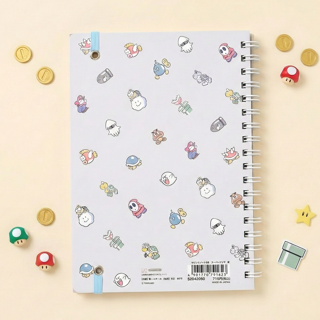 Sun-Star & Nintendo Super Mario Notebook - Limited Edition - Teki