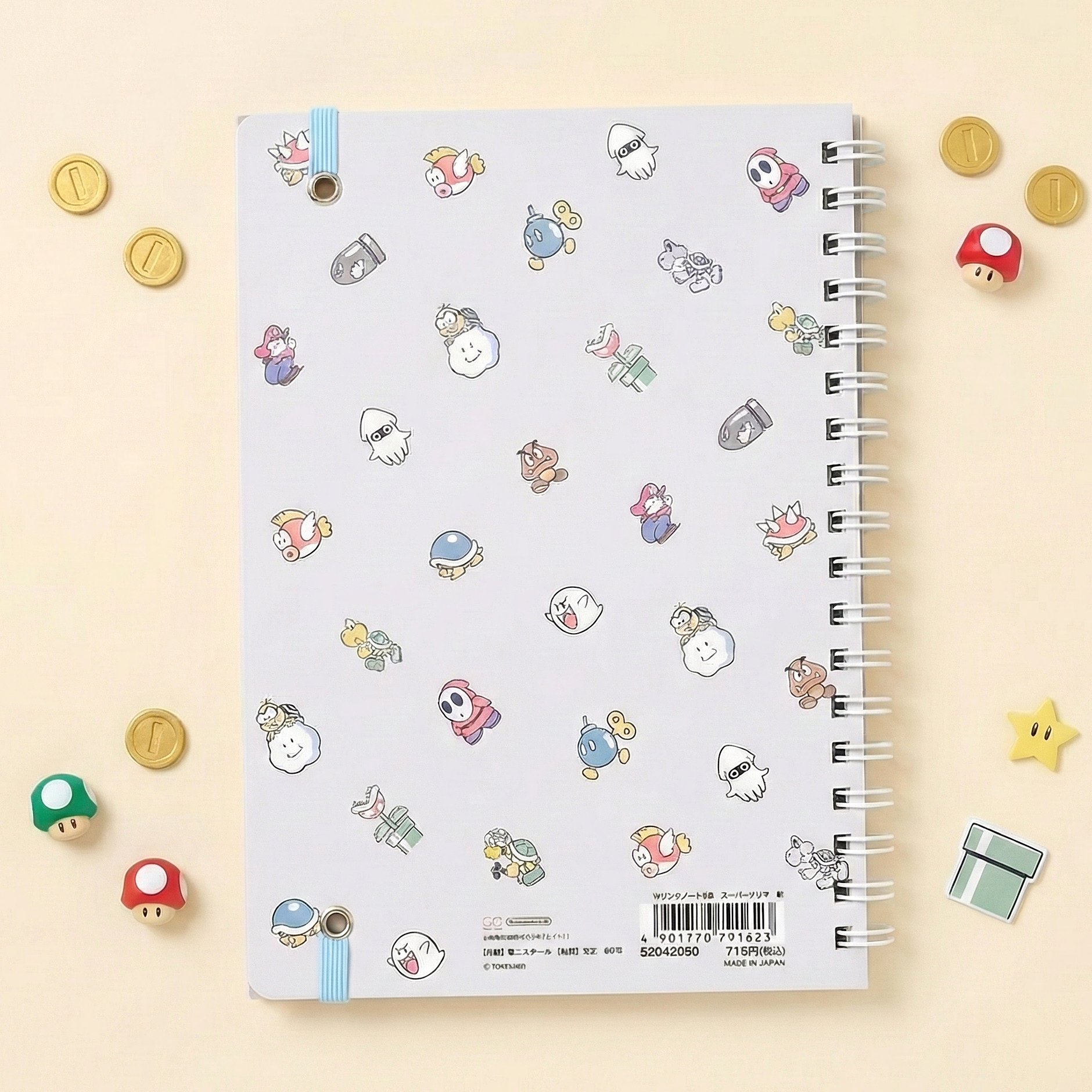 Sun-Star & Nintendo Super Mario Notebook - Limited Edition - Teki