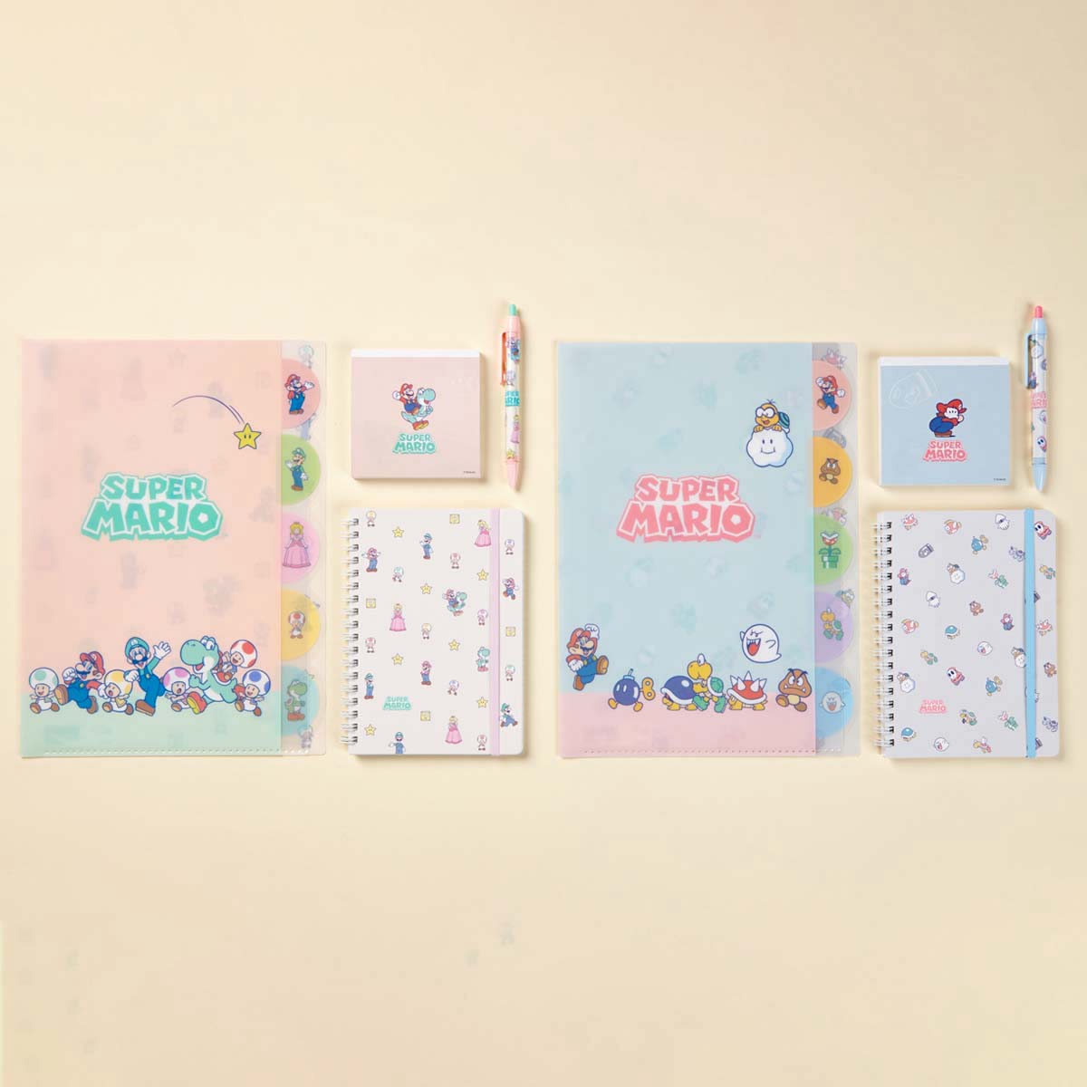 Sun-Star & Nintendo Super Mario Square Memo Pad - Limited Edition