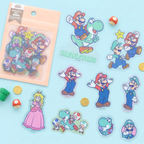 Sun-Star & Nintendo Super Mario Stickers - Limited Edition