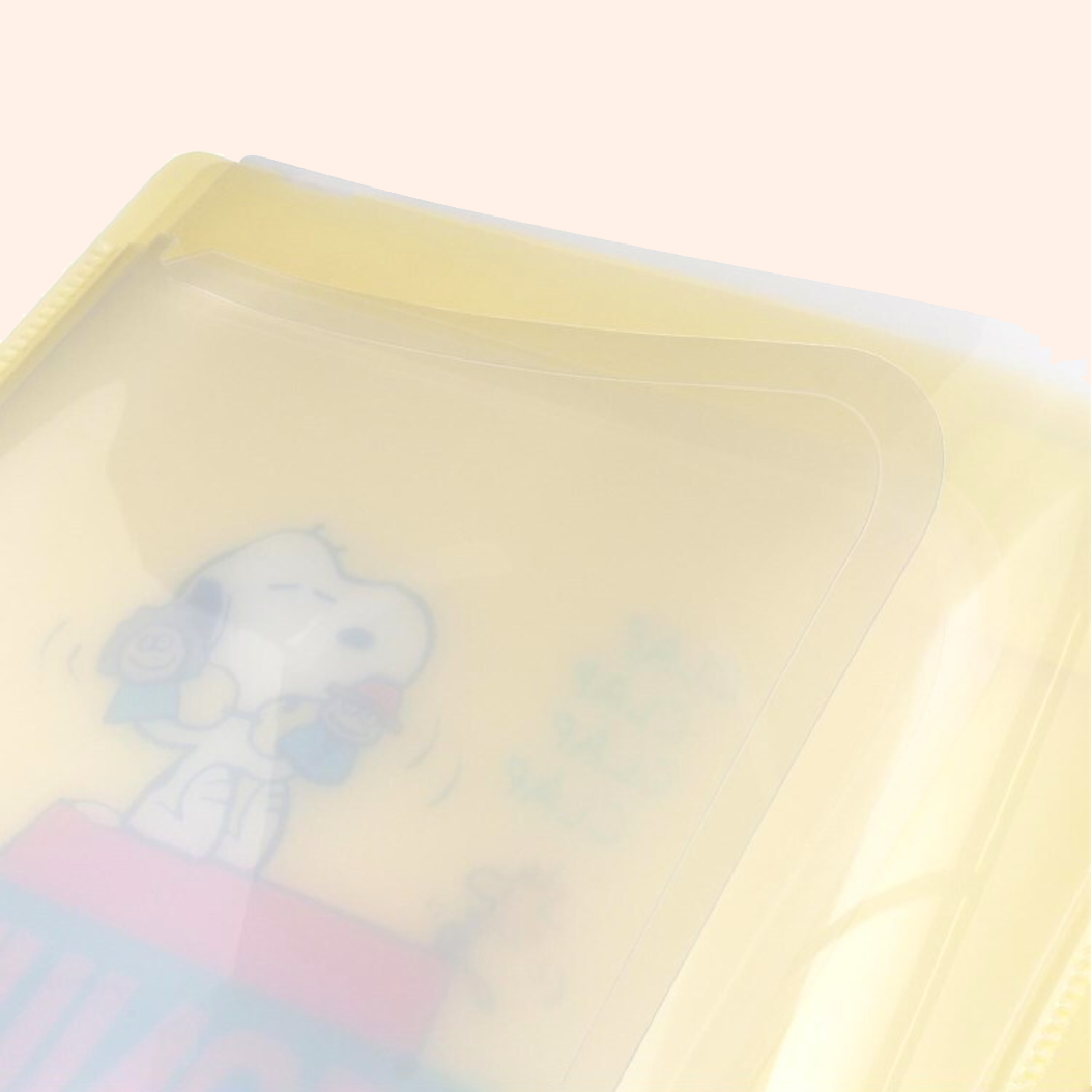 Sun-Star Peanuts Snoopy Clear Book - A4 - New Limited Edition