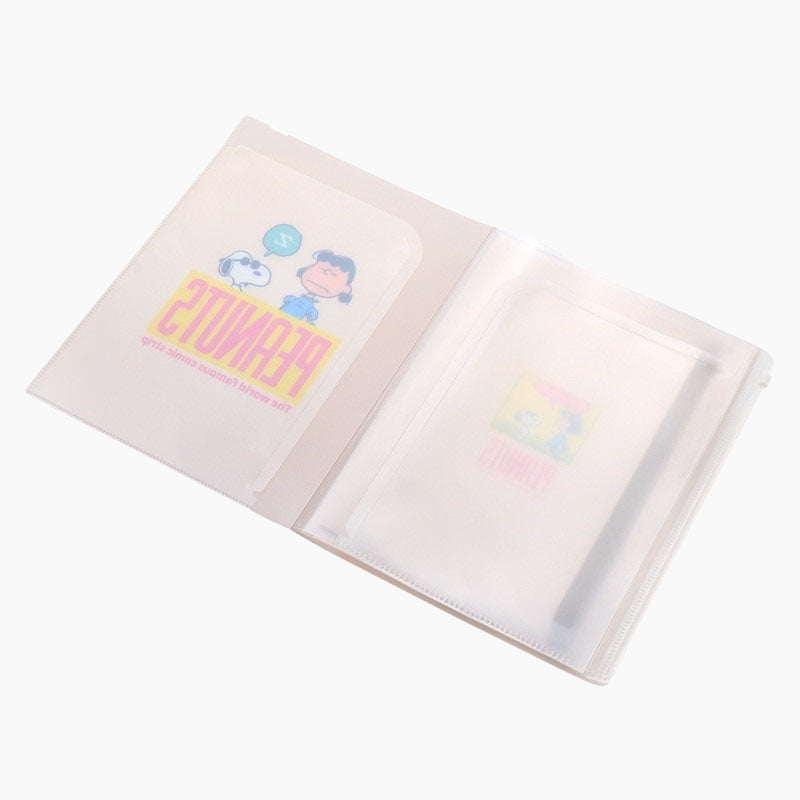 Sun-Star Peanuts Snoopy Clear Book - A4 - New Limited Edition