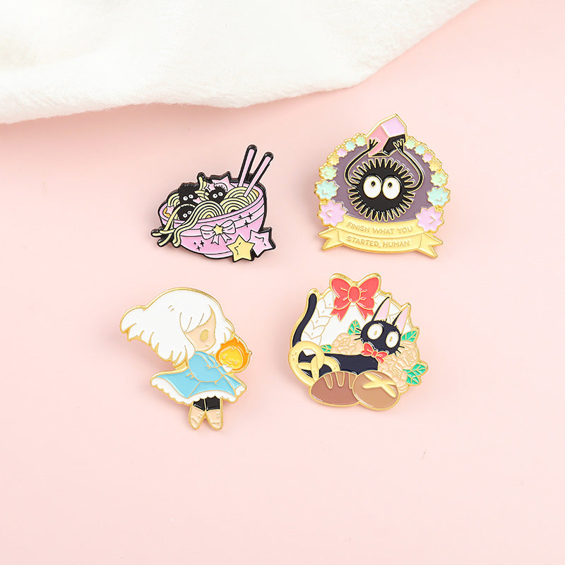 Susuwatari Ramen Enamel Pin