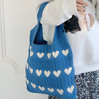 Sweetheart Knit Tote (3 Colors)