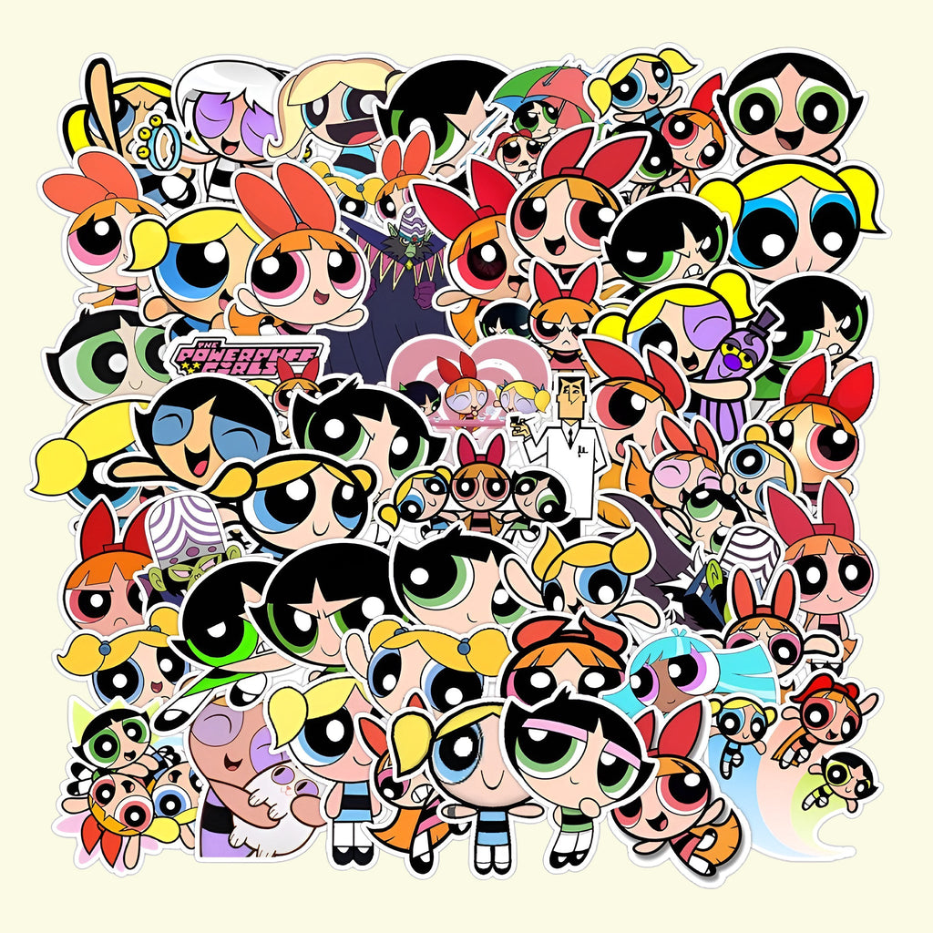 The Powerpuff Girls Cartoon Stickers