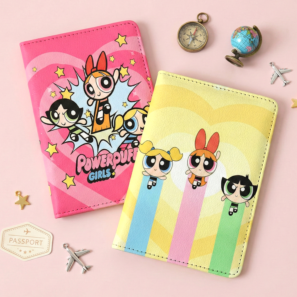 The Powerpuff Girls Passport Cover