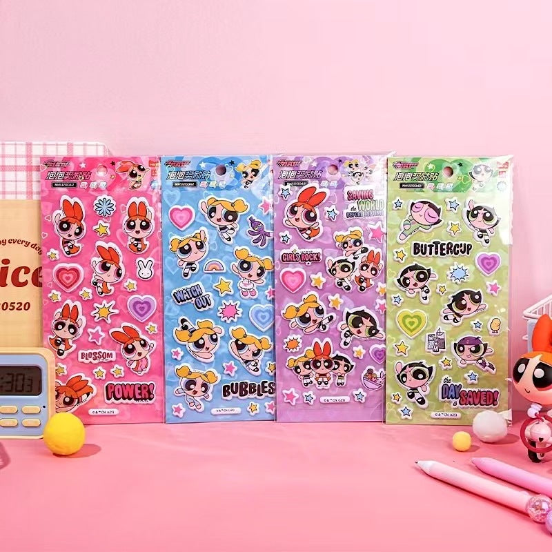 The Powerpuff Girls Puffy Stickers