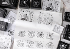 The Universe Within Us Rubber Stamp