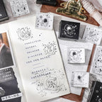 The Universe Within Us Rubber Stamp