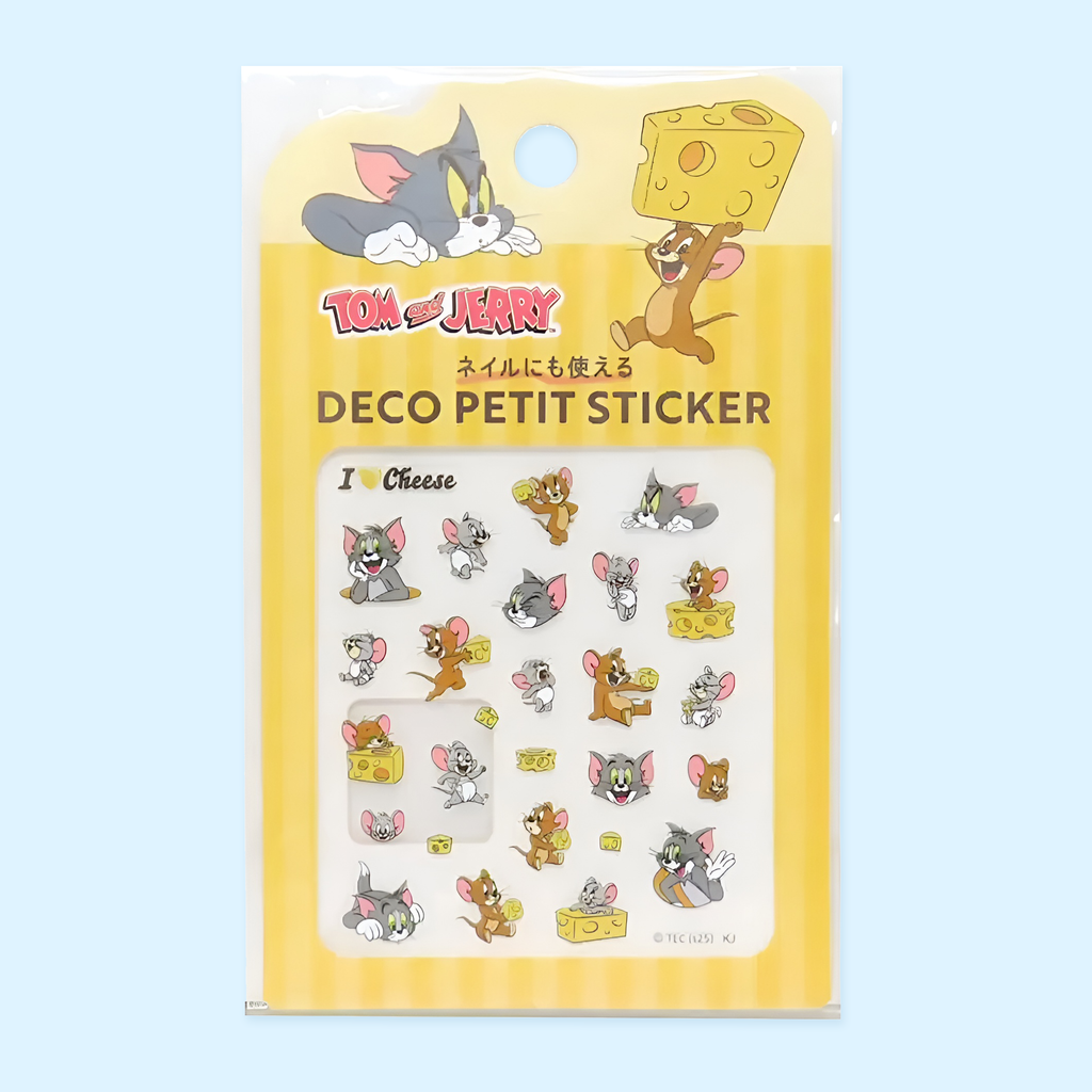 Tom & Jerry Deco Petit Stickers - I Love Cheese