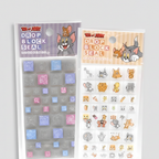 Tom & Jerry 3D Block Stickers