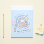 Tom & Jerry Memo Pad - I'm So Lucky To Have a Friend Like You - Cheese Pouch