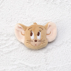 Tom & Jerry Plush Pin – Soft 3D Character Brooch