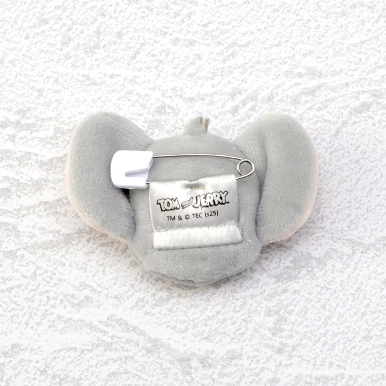 Tom & Jerry Plush Pin – Soft 3D Character Brooch