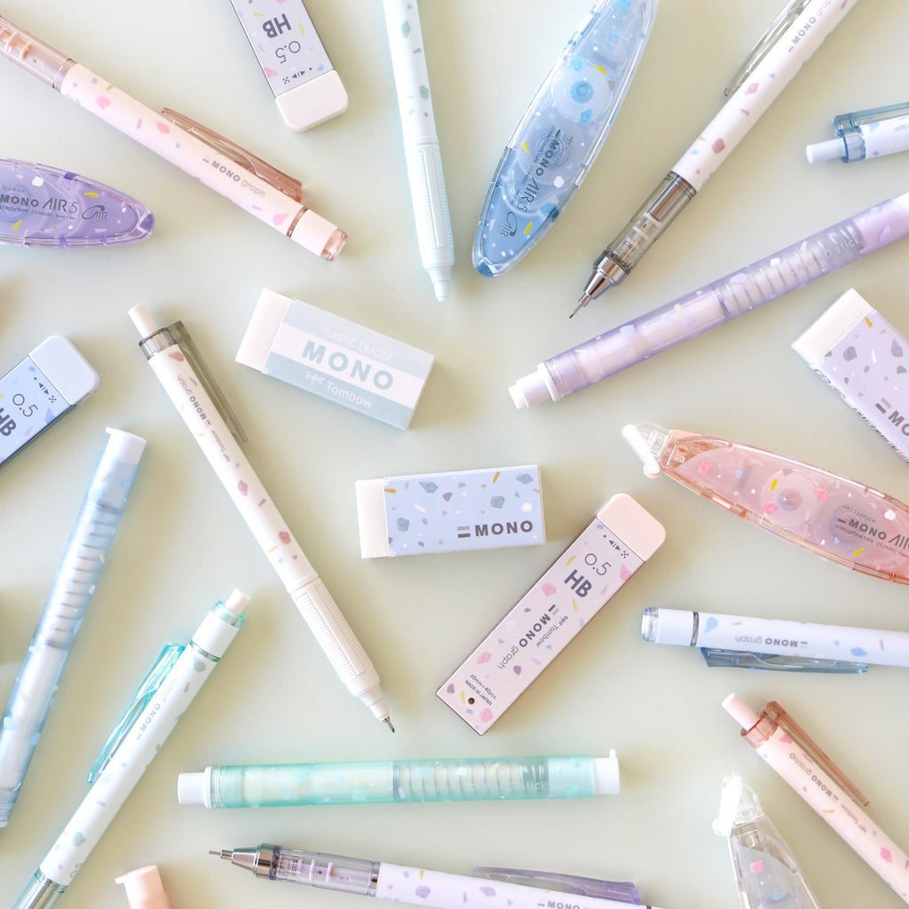 Tombow Mono Eraser - Muted Pastel - Limited Edition