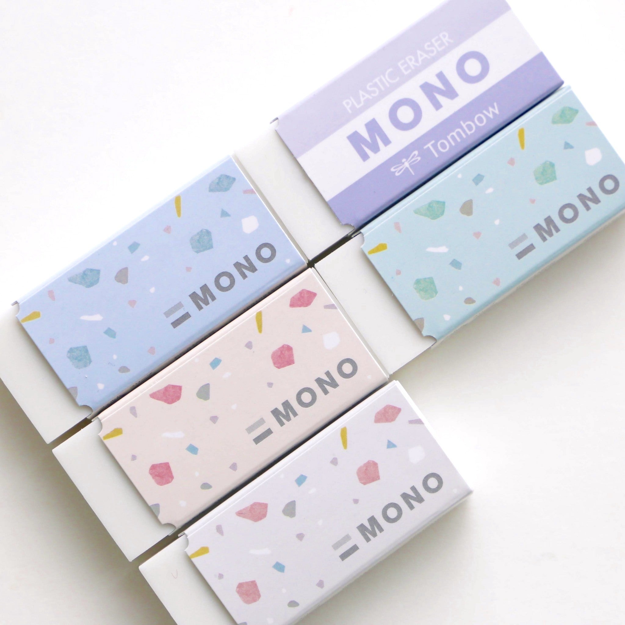 Tombow Mono Eraser - Muted Pastel - Limited Edition