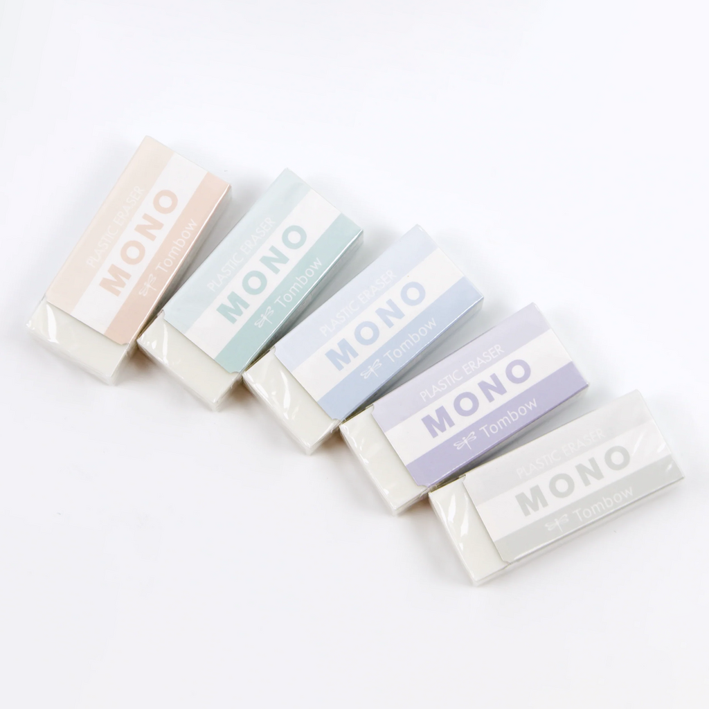 Tombow Mono Eraser - Muted Pastel - Limited Edition