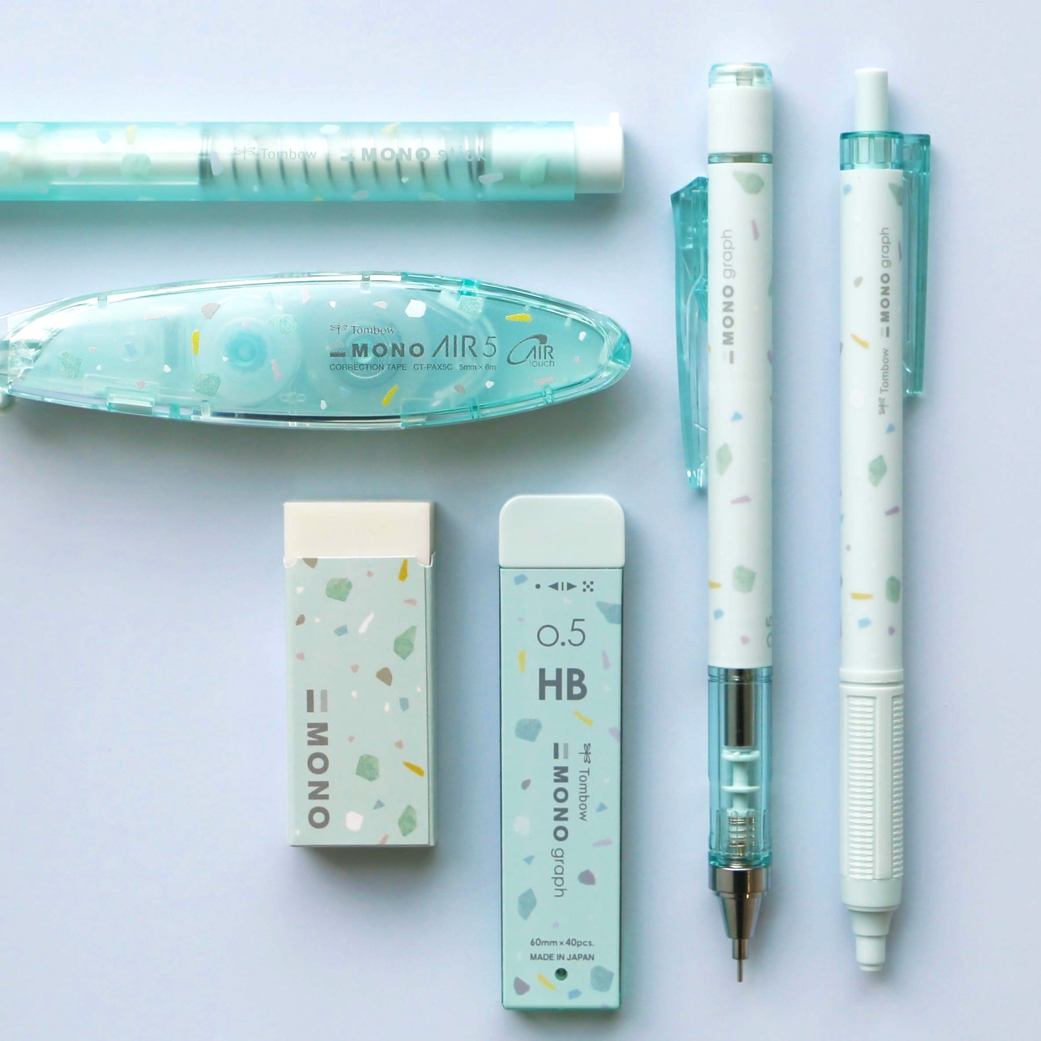 Tombow Mono Graph Shaker Mechanical Pencil - Muted Pastel - Limited Edition