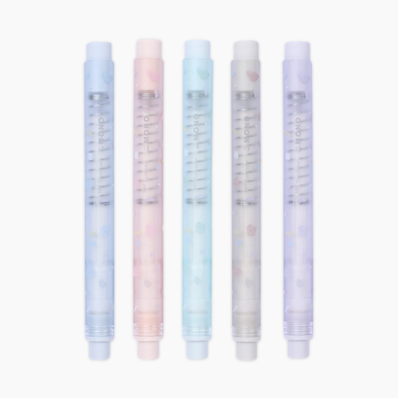 Tombow Mono Stick Eraser - Muted Pastel - Limited Edition