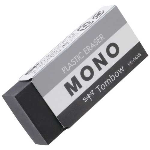 Tombow MONO Eraser - Black - Medium