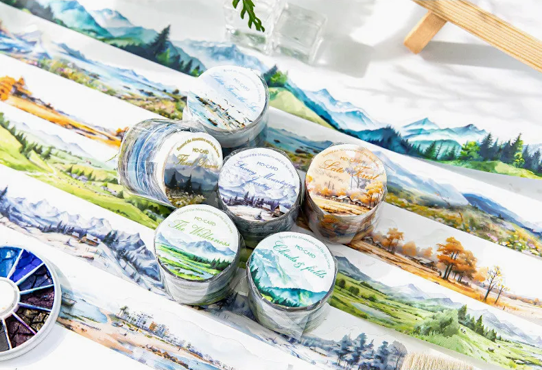 Towards The Mountains And The Seas Masking Tapes