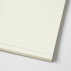Tsubame Fools Cream B7 - Memo Notepad - Ruled