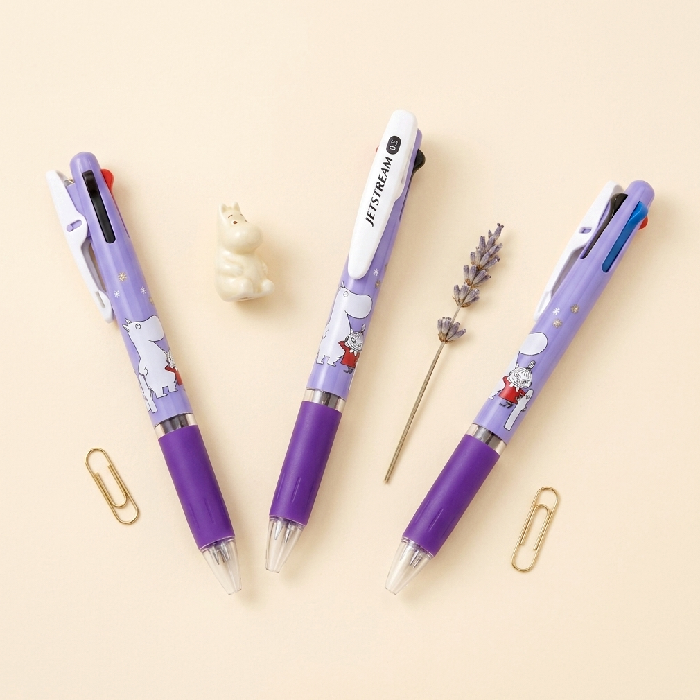 Uni Jetstream Moomin 3-in-1 Multi Color Pen - Starry Night