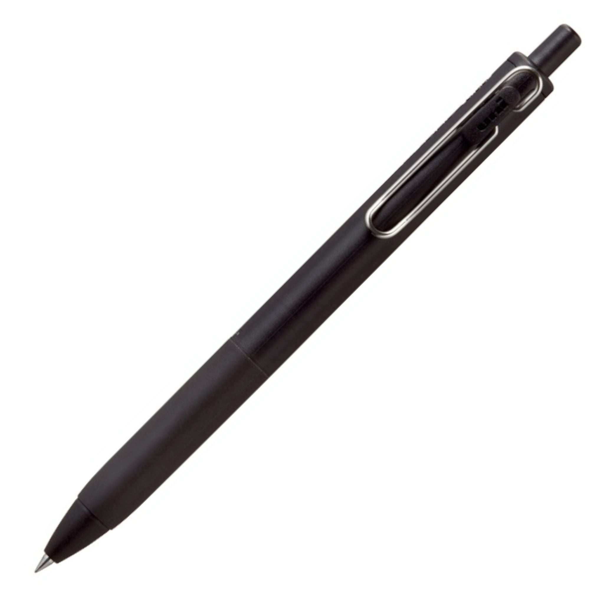 Uni-ball One Black Ink Gel Ballpoint Pen - Black - 0.38mm