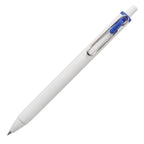 Uni-ball One Blue Ink Gel Ballpoint Pen - White - 0.38mm