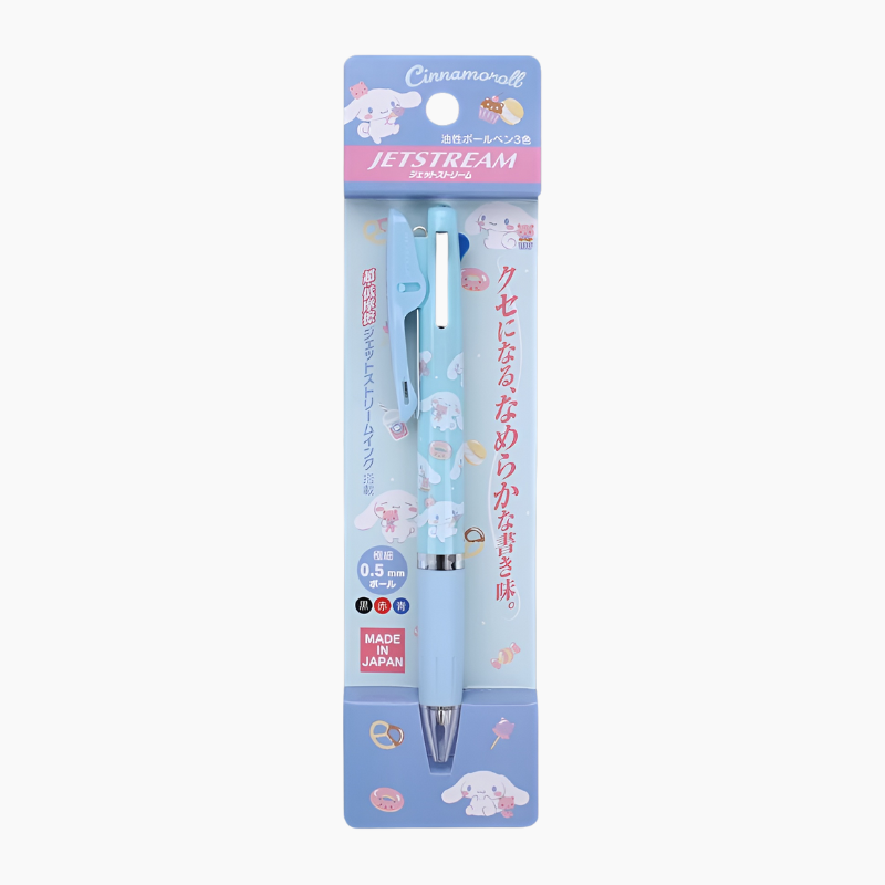 Uni x Sanrio Jetstream 3-Color Ballpoint Pen - Cinnamoroll