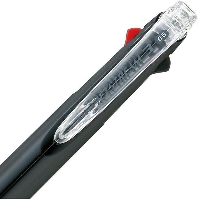 Uni Jetstream 3 Three Ink Multi Color Pen - Black - 0.5mm
