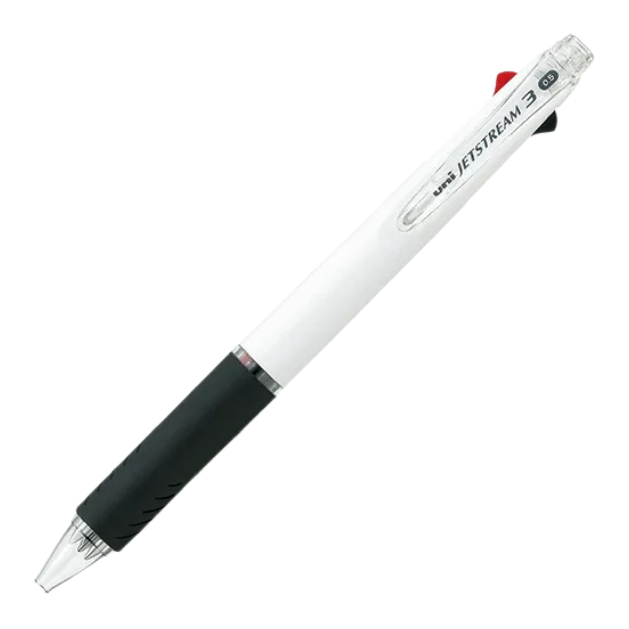 Uni Jetstream 3 Three Ink Multi Color Pen - White - 0.5mm