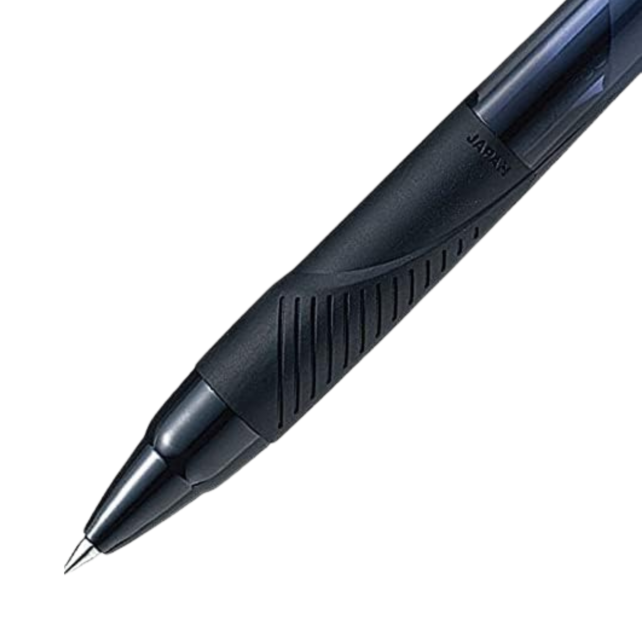 Uni Jetstream Blue Ink Ballpoint Pen - Black - 0.38mm