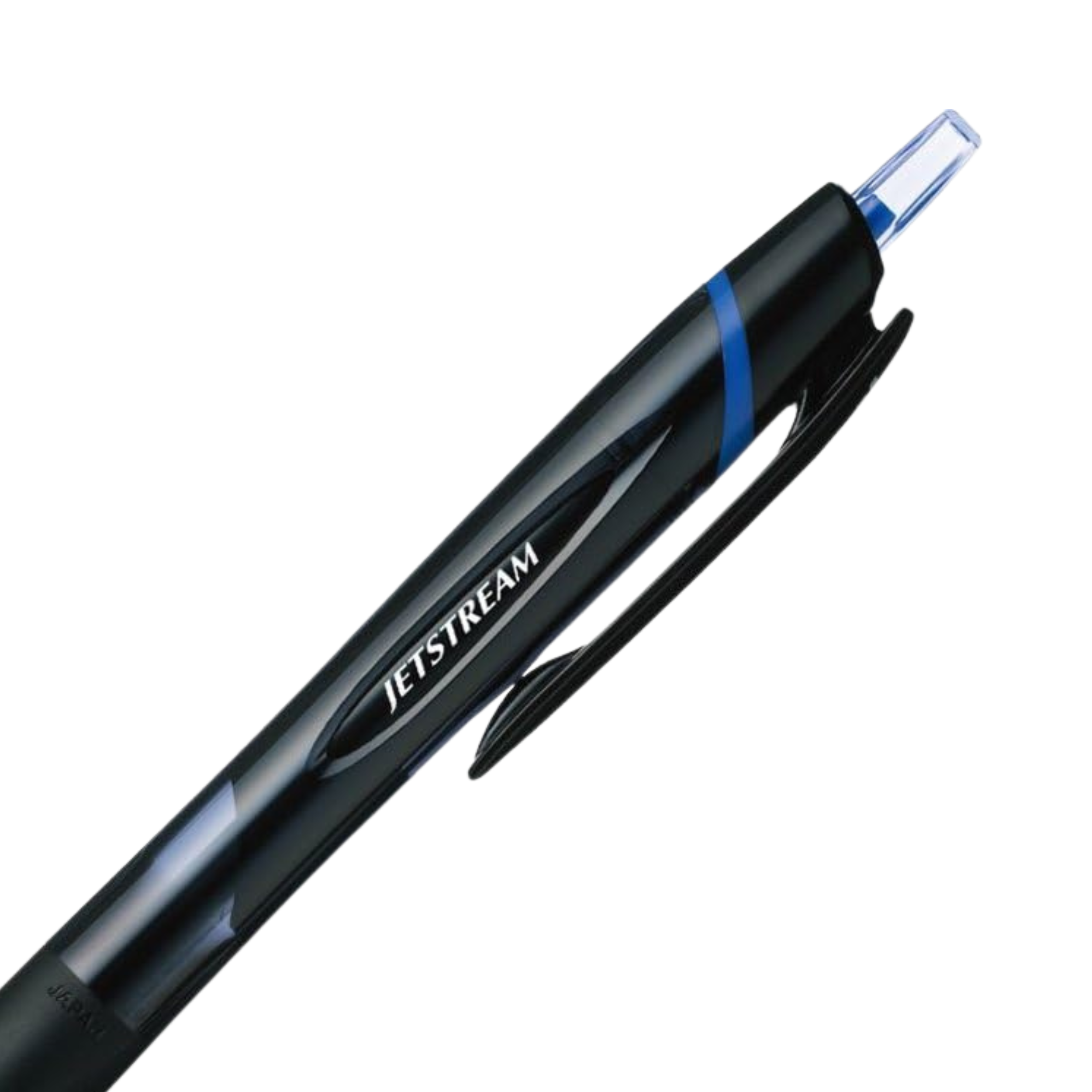 Uni Jetstream Blue Ink Ballpoint Pen - Black - 0.7mm