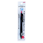 Uni Jetstream Red Ink Ballpoint Pen - Black - 0.7mm