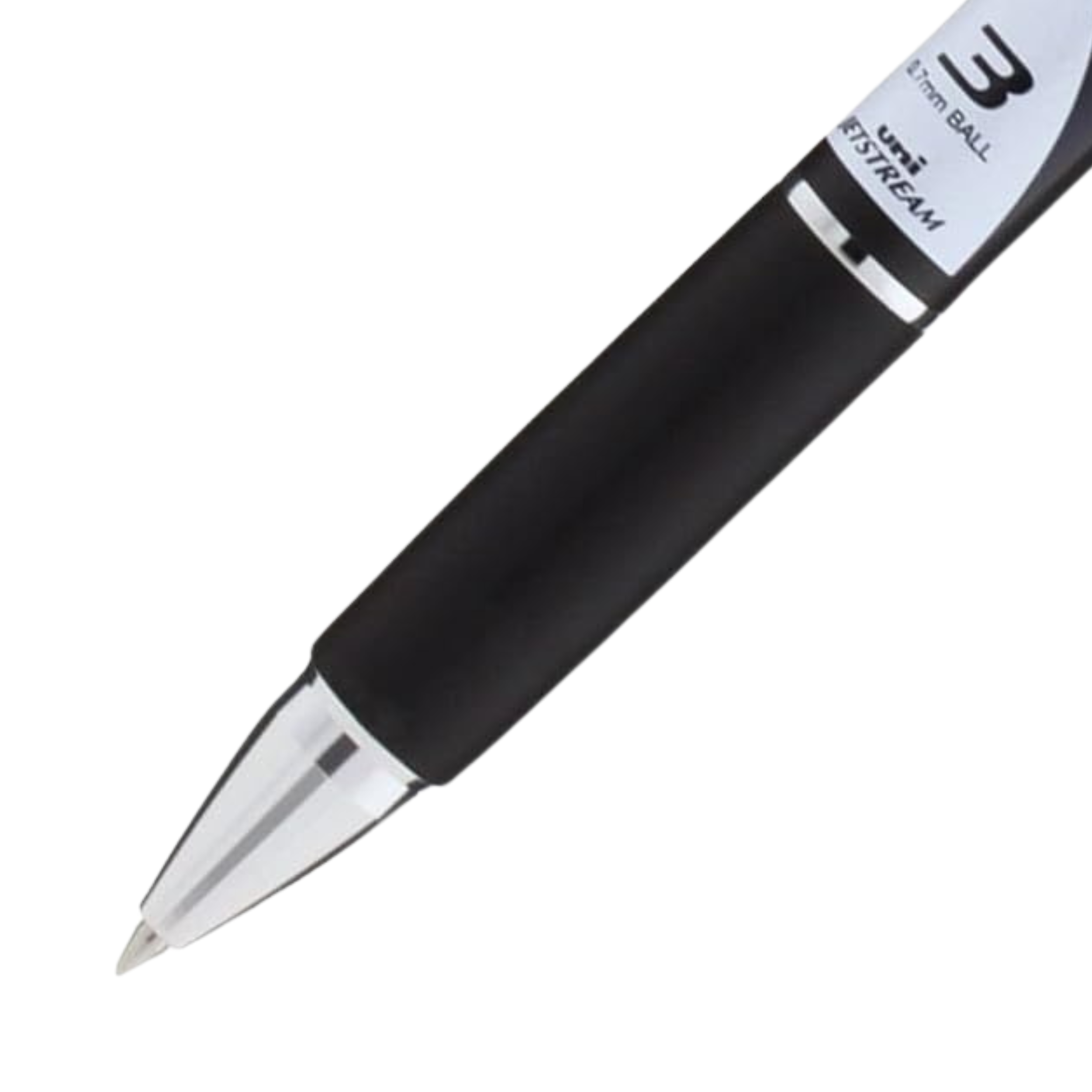 Uni Jetstream Three Ink Ballpoint Pen - SXE Black - 0.7mm