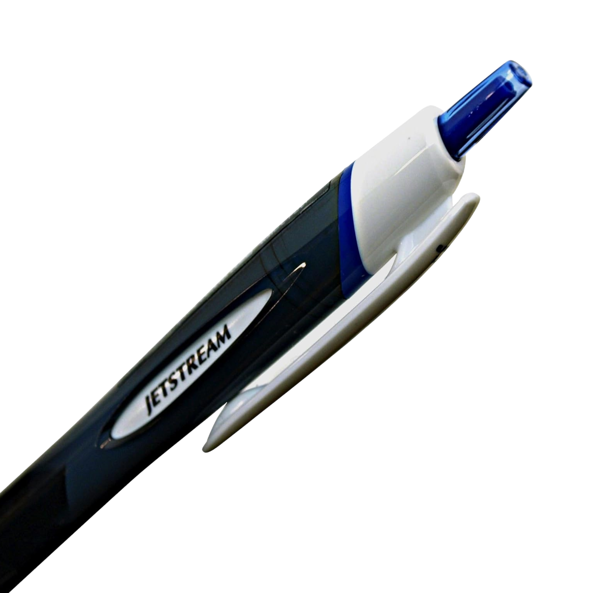 Uni Jetstream Blue Ink Ballpoint Pen - Black - 1.0mm