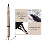Uni Jetstream Edge 0.28 - Champagne Gold