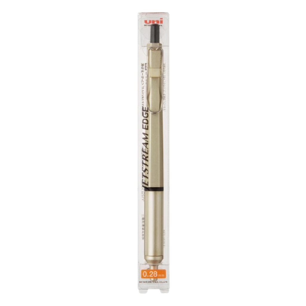 Uni Jetstream Edge 0.28 - Champagne Gold