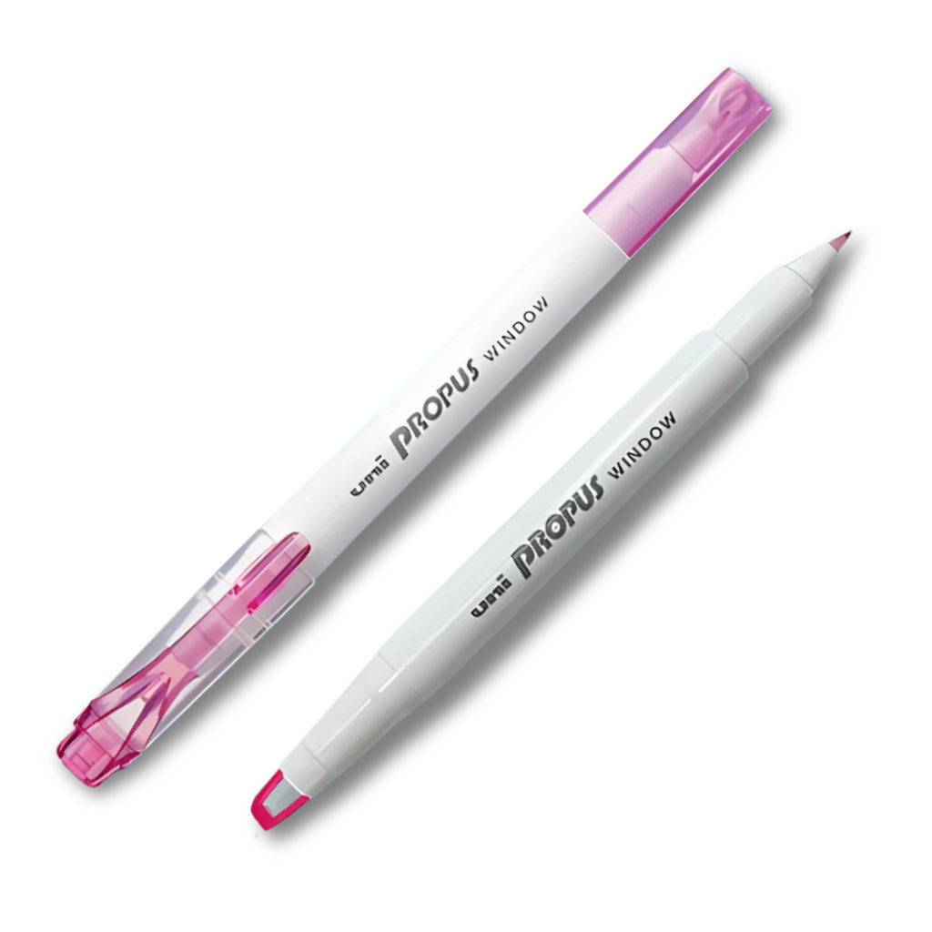 Uni Propus Window Highlighter - Light Color - 5 Colors Set