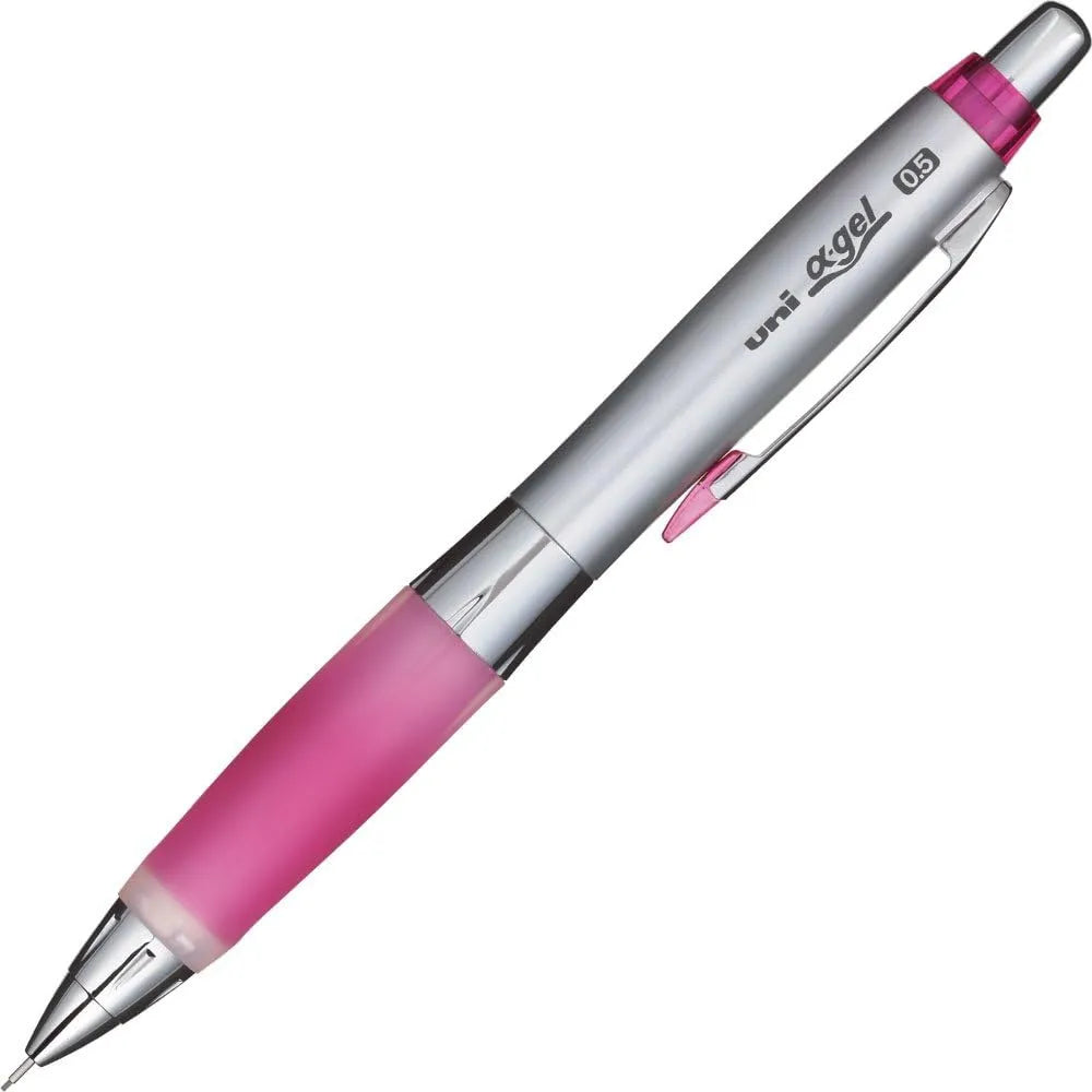 Uni alpha-gel Shaker Mechanical Pencil - Soft Grip - Pink - 0.5mm