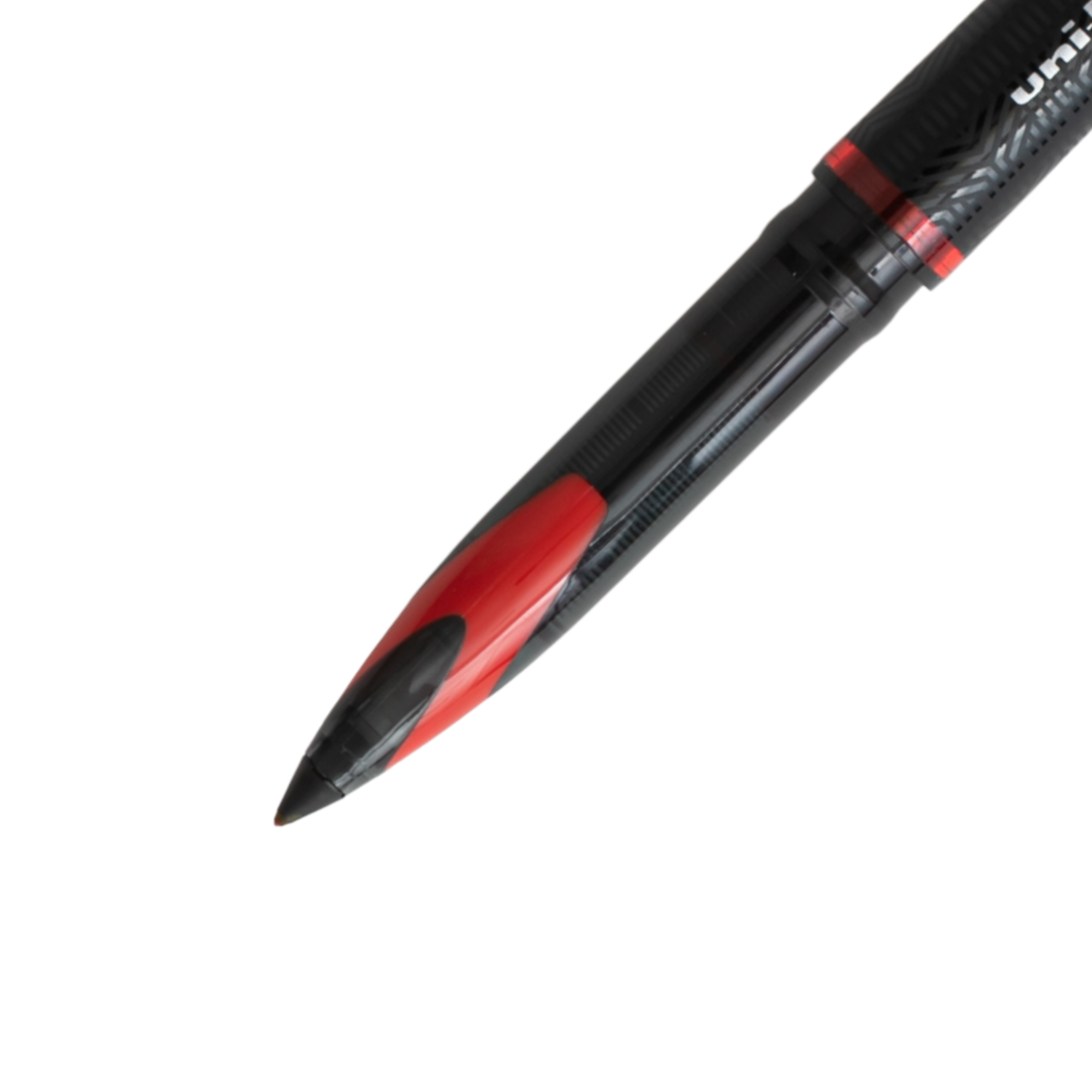 Uni-ball Air Rollerball Red Ink Ballpoint Pen - Black - 0.5mm