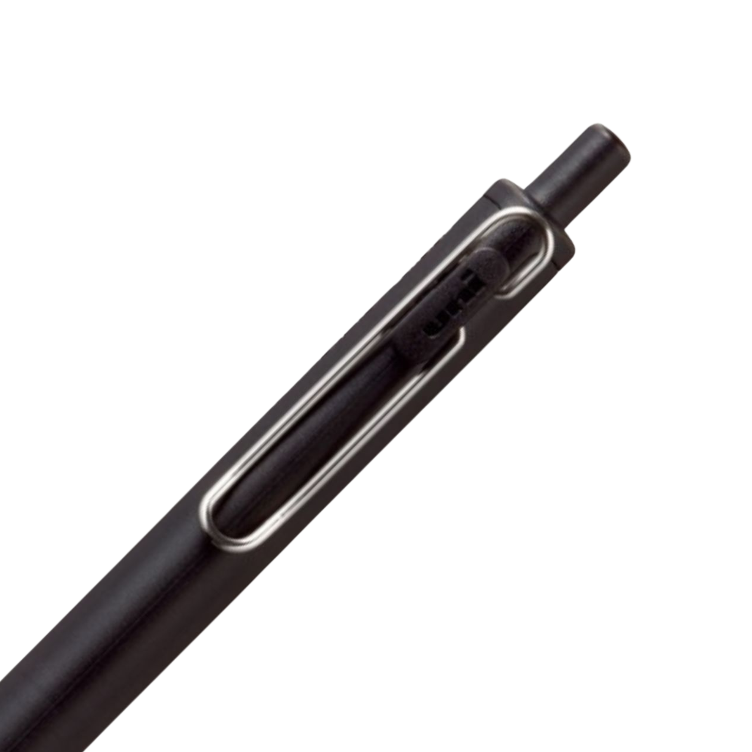 Uni-ball One Black Ink Gel Ballpoint Pen - Black - 0.38mm
