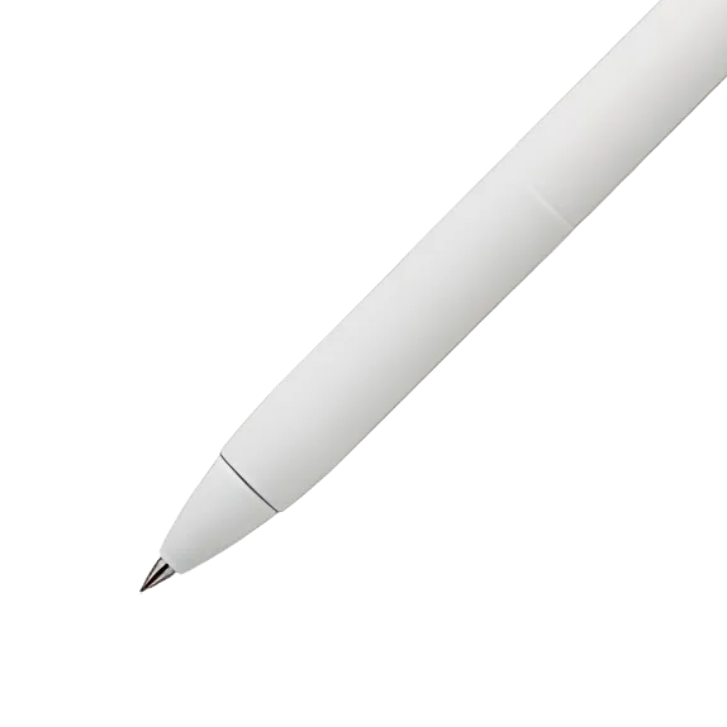 Uni-ball One Black Ink Gel Ballpoint Pen - White - 0.38mm