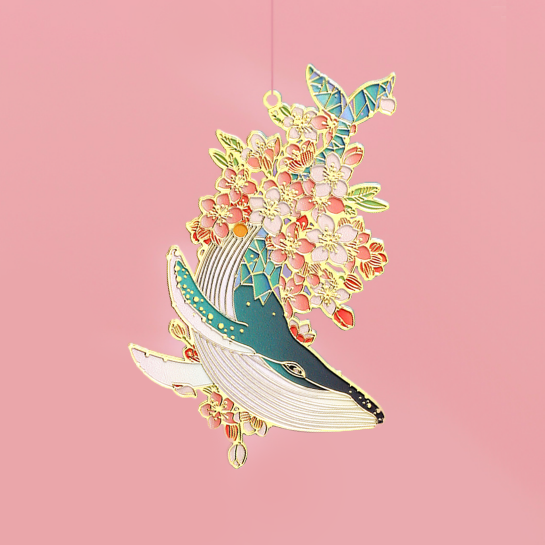 Magic Whale Bookmark